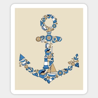 Anchor Cool Sticker